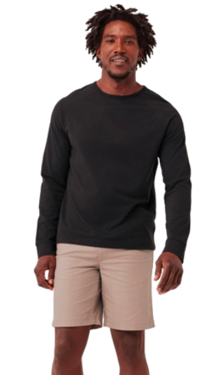 image of a man wearing a pact long sleeve