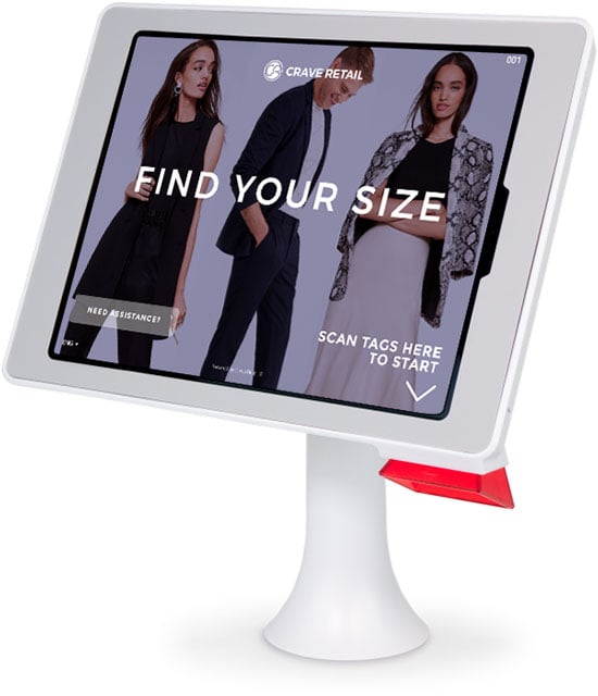 image of crave retail tablet activation