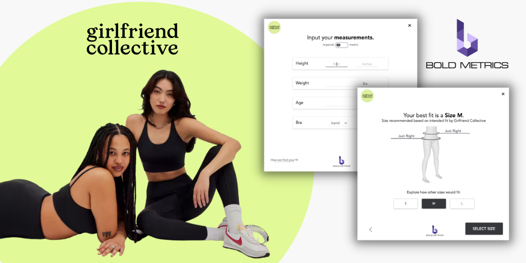 Girlfriend Collective Embraces Bold Metrics’ AI Sizing Technology to Improve Sustainability